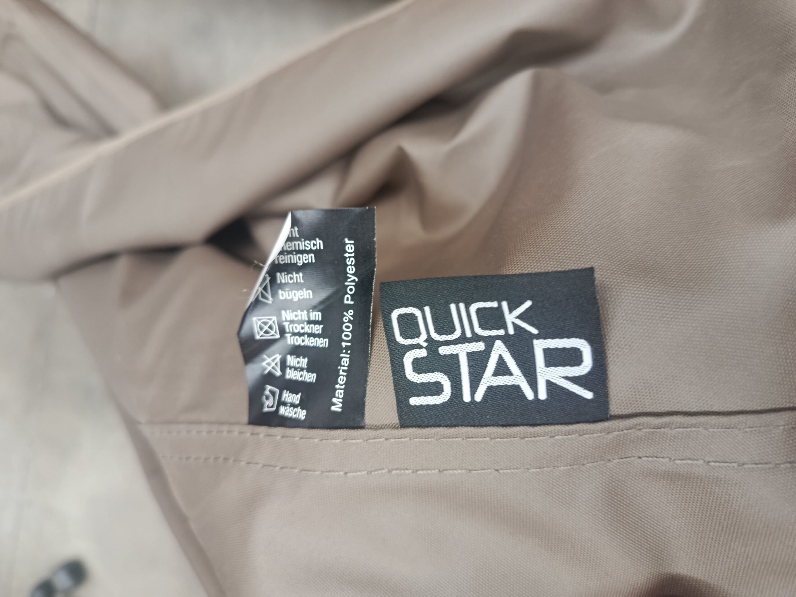 Quick Star Techo de Remplazo para Pabellón 3x4m Taupe Antiguo y Clásico Gris Pardo - Imagen 3