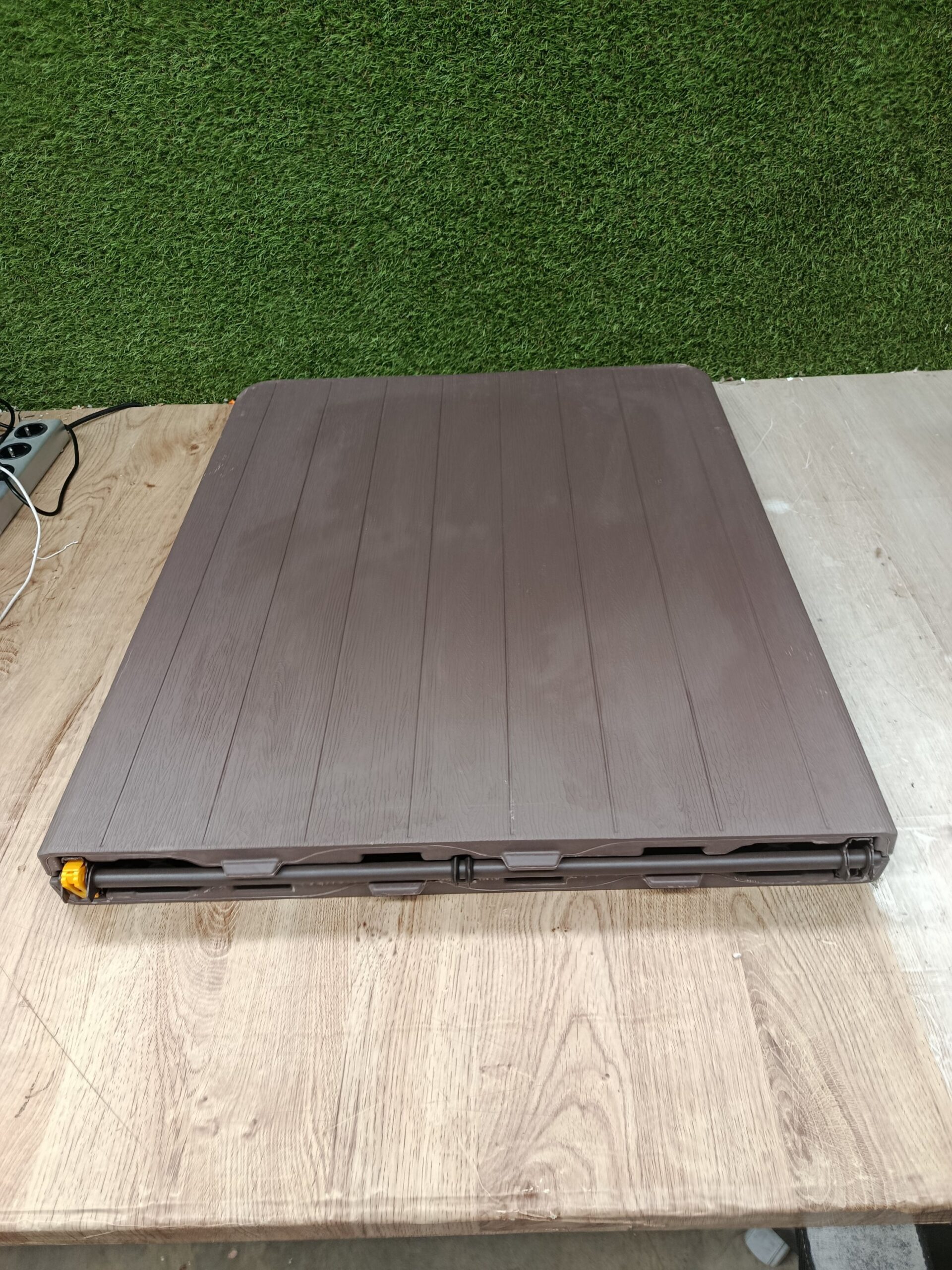 KG KITGARDEN Mesa Plegable Portátil Multifuncional, 180x74x74cm - Imagen 6