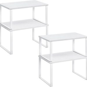 SONGMICS Organizadores de Cocina, Blanco Nube y Blanco Nieve KCS027W01