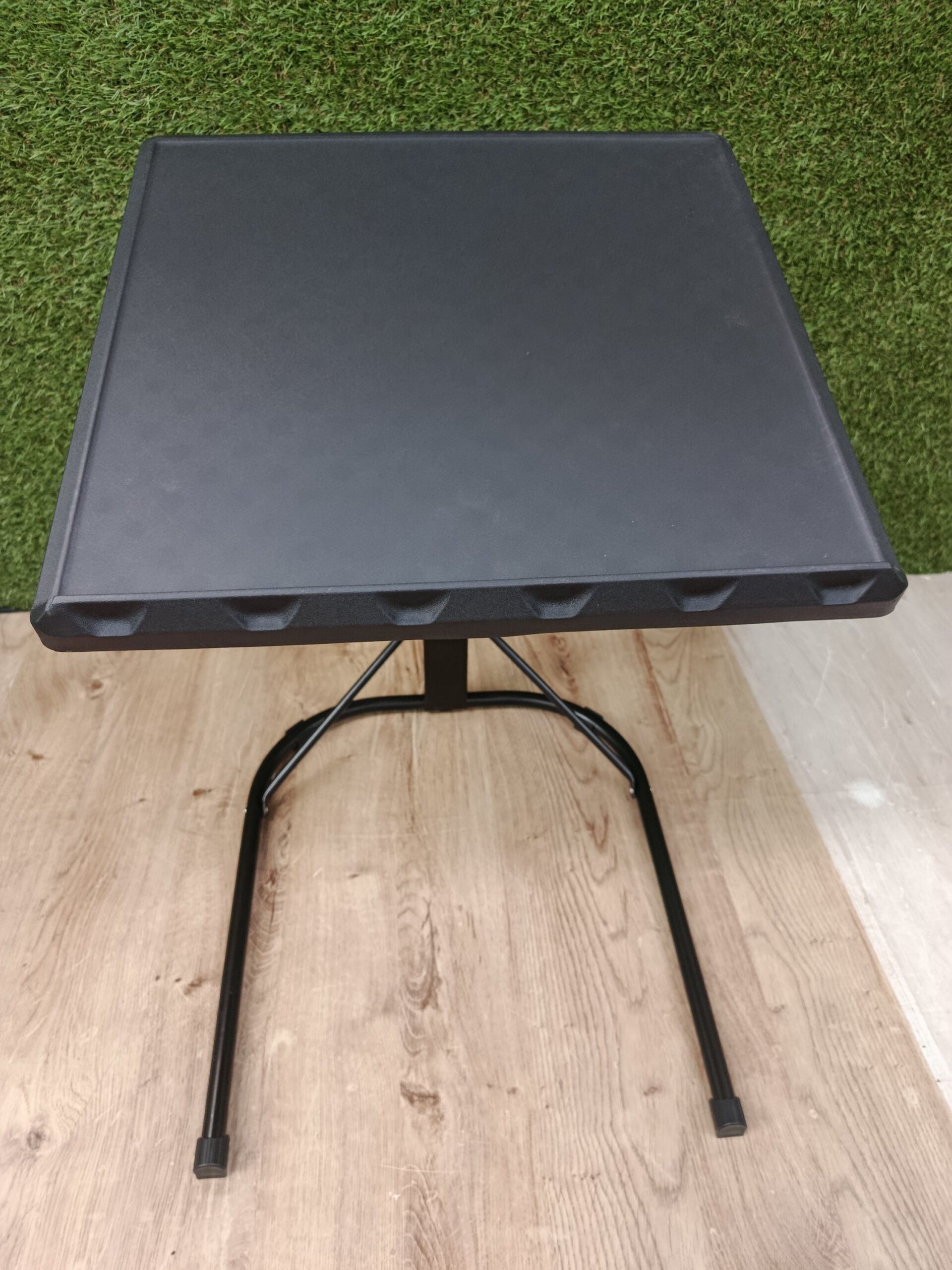 Kithome Mesa Auxiliar Plegable/Ajustable,45x49x63/68/73cm, NG - Imagen 4