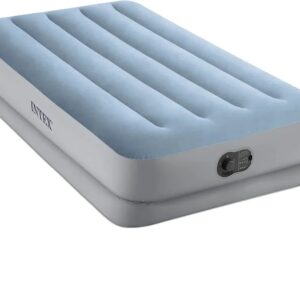 Intex 64157 Colchón Hinchable Individual, con Bomba Eléctrica USB Integrada
