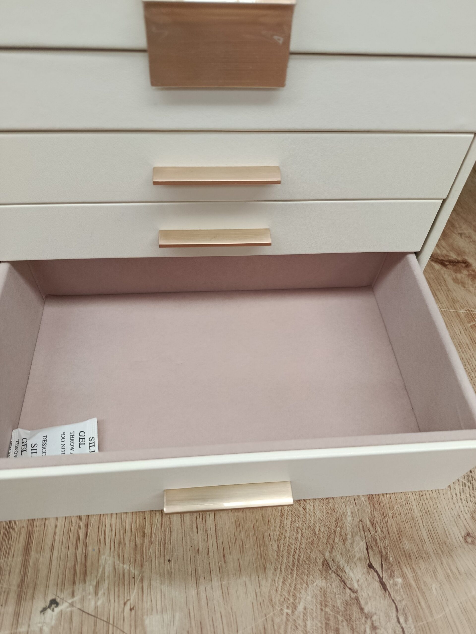 SONGMICS JBC161W01 CAJA DE JOYAS, BLANCO - Imagen 5