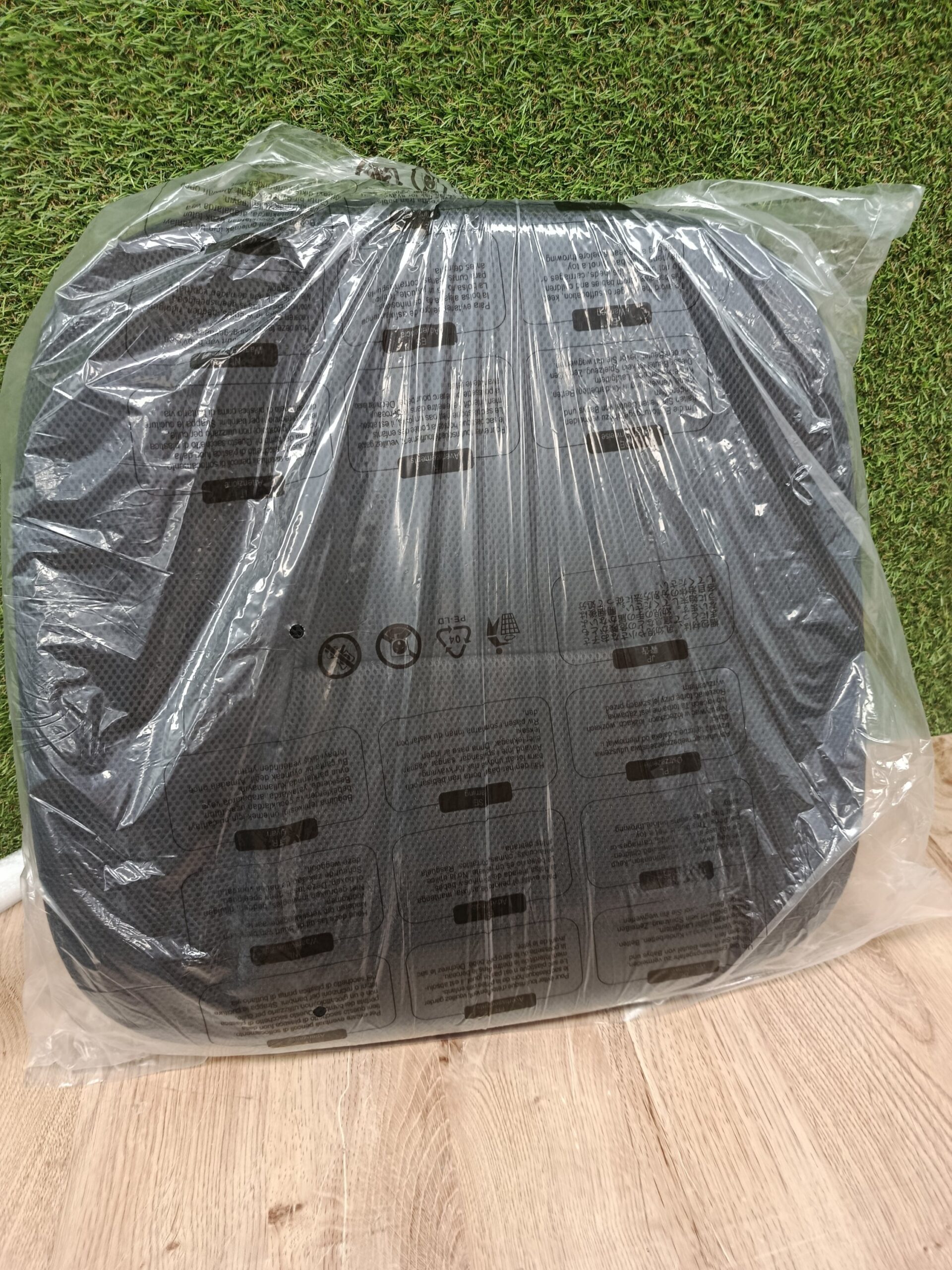 SONGMICS OBN086BH03 Silla giratoria de Oficina, Negro - Imagen 3