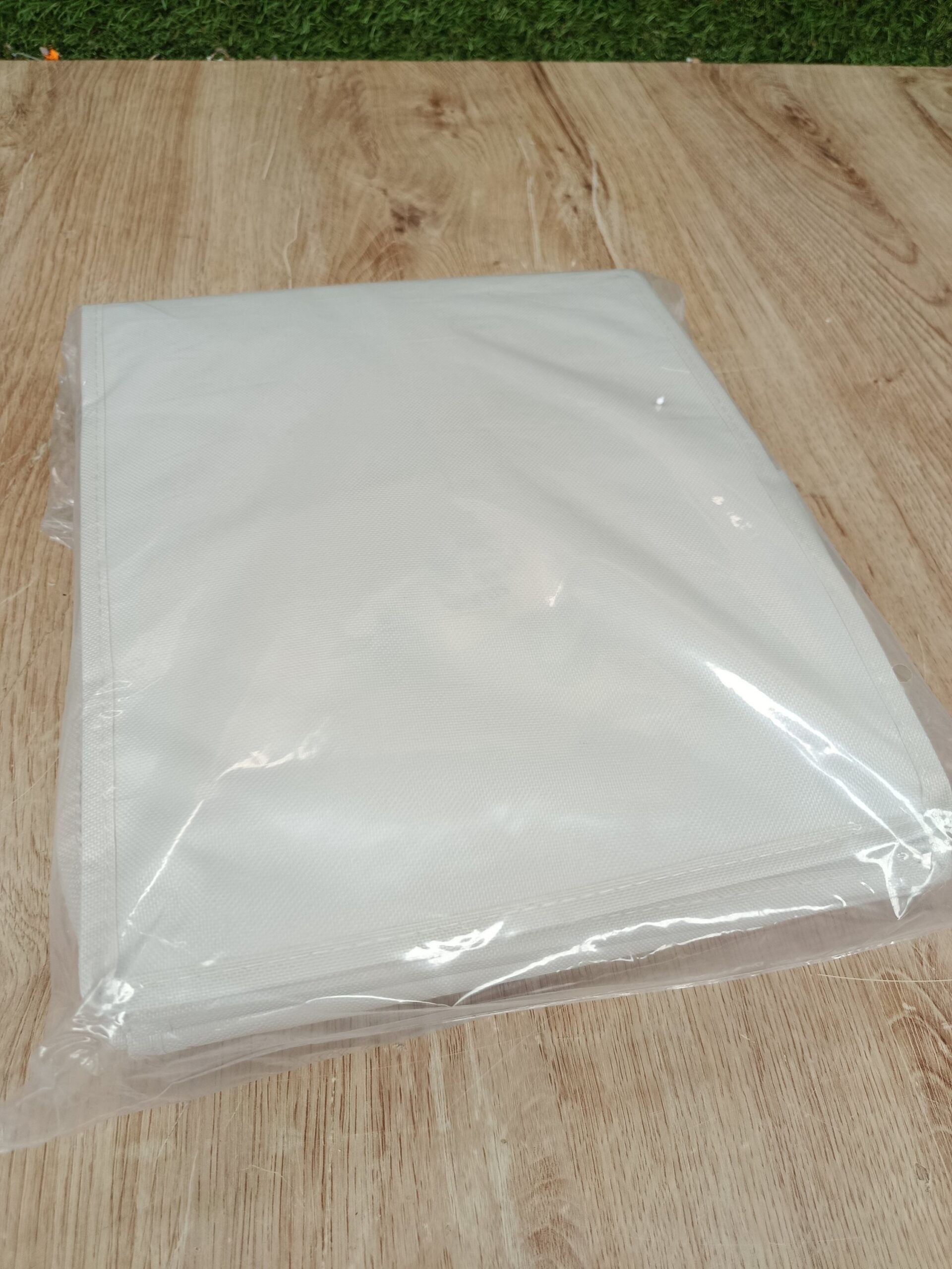 VASAGLE BLH401W01 Cesto para Ropa Sucia, Blanco Crema - Imagen 3