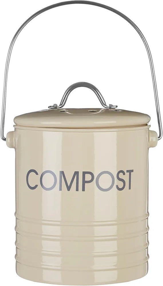 Premier Housewares - Cubo de Basura para abono con asa