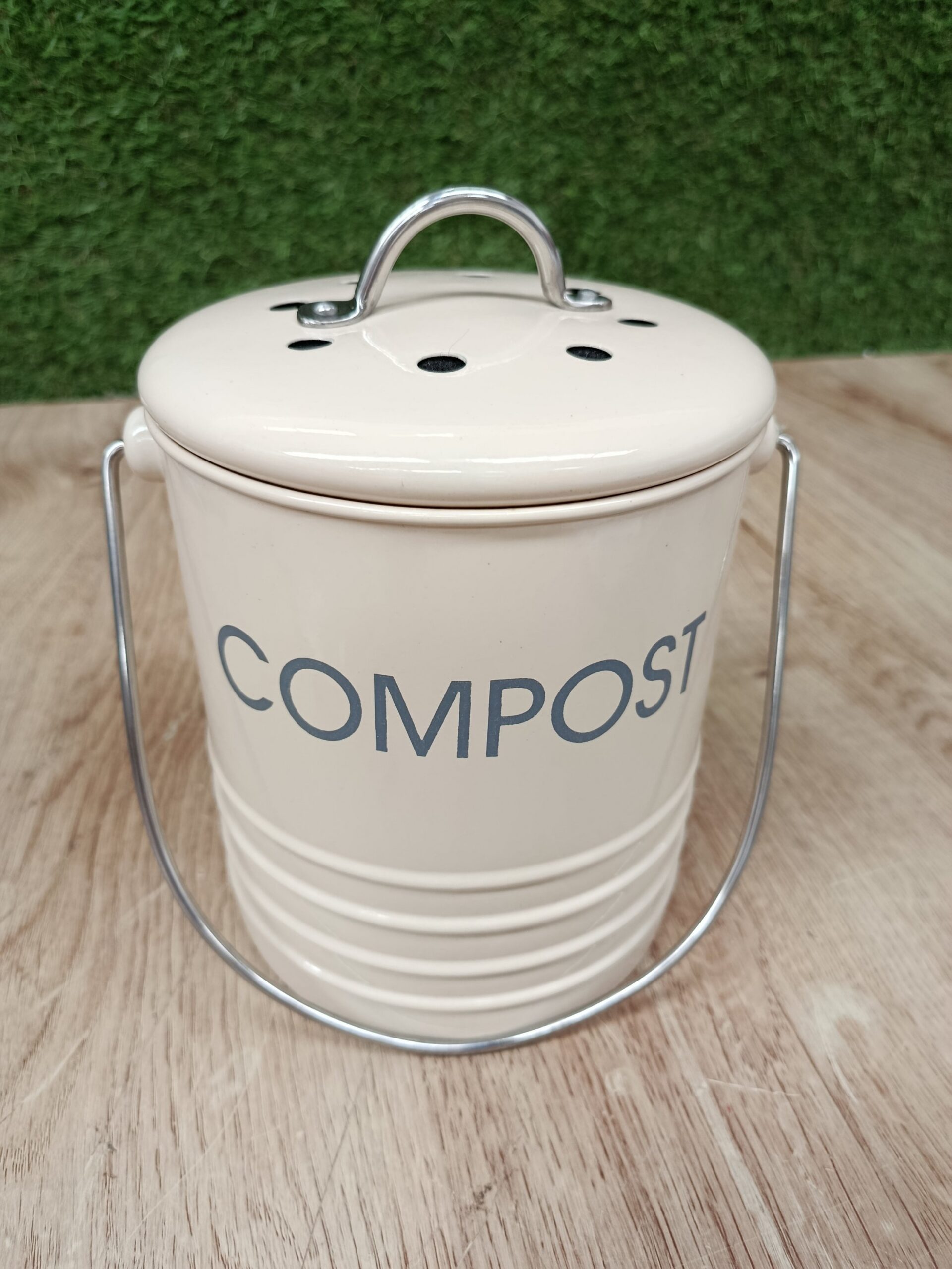 Premier Housewares - Cubo de Basura para abono con asa - Imagen 3