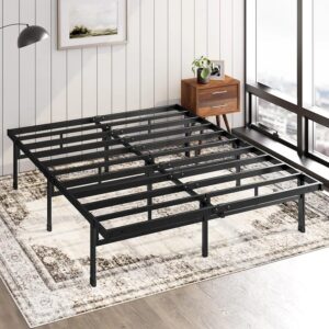 Zinus Justin Estructura Cama 150x190 cm - Altura 36 cm - Negro