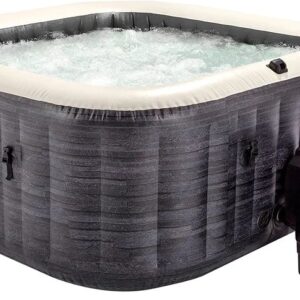 Intex Spa hinchable cuadrado Greystone Deluxe 4 personas