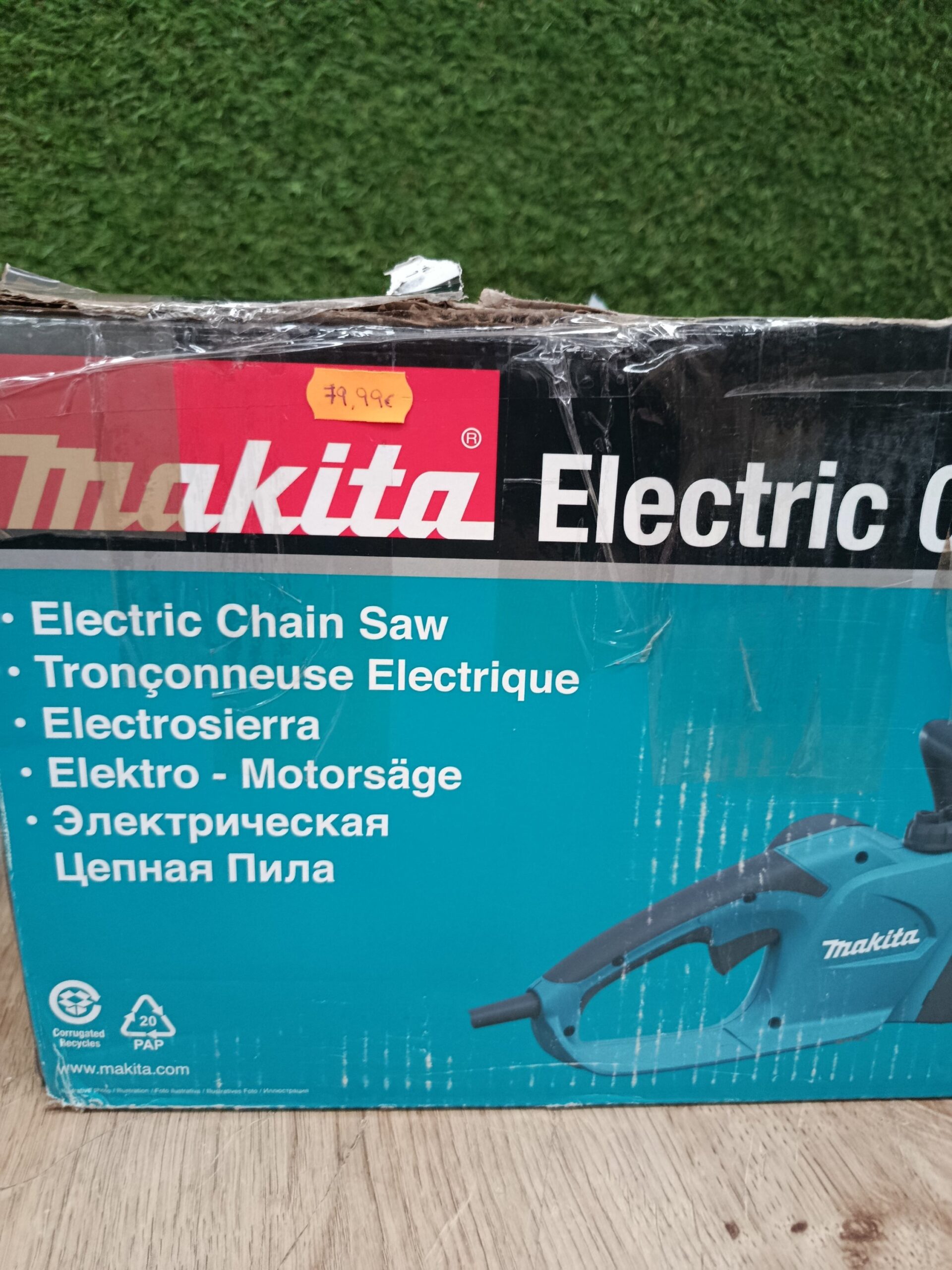 Motosierra eléctrica Makita UC3541A 1.800 W 14,5 m/s 350 mm. - Imagen 8
