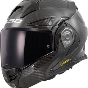 LS2, Casco de moto modular ADVANT X CARBON Gloss Carbon, XXXL