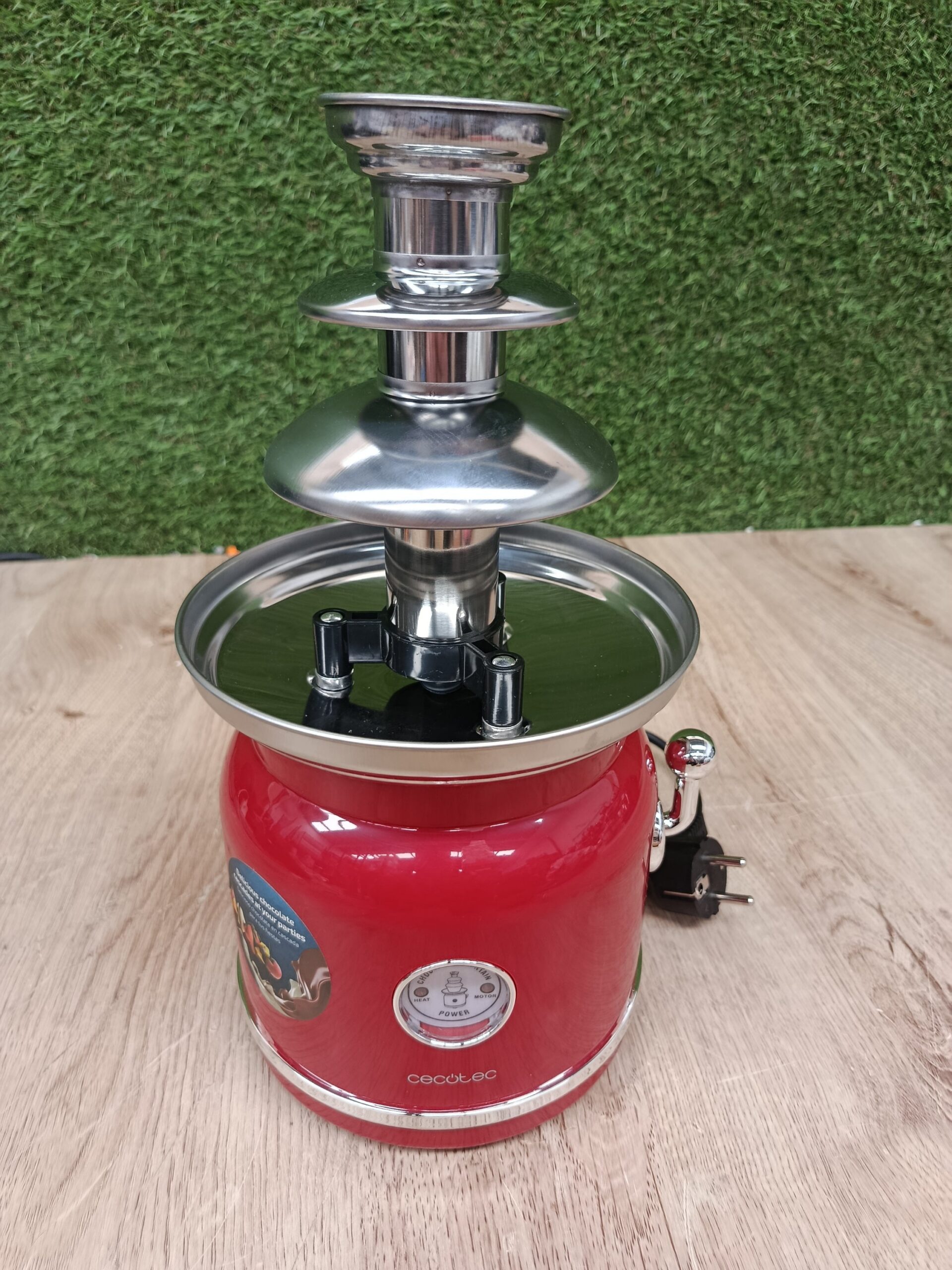 Cecotec Fuente de Chocolate Fun Chocolicious. Potencia 90 W - Imagen 2