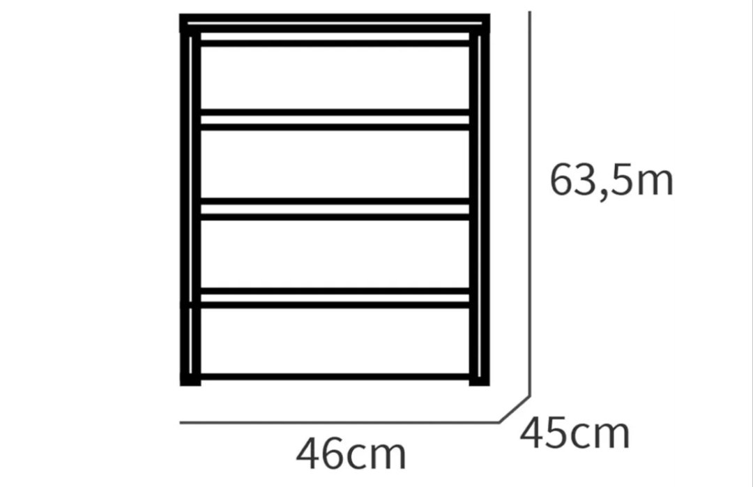 MUEBLES PITARCH | Cajonera 4 Cajones, Cómoda Dormitorios.