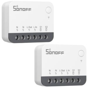 SONOFF ZigBee Mini Smart Switch ZBMINIR2, Interruptor de luz