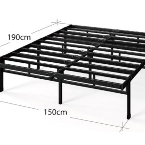 Zinus Justin Estructura Cama 150x190 cm - Altura 36 cm.