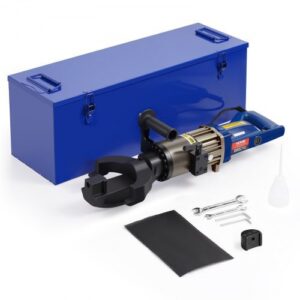 VEVOR Dobladora de Varillas de Refuerzo Hidráulica Eléctrica, 1500 W.