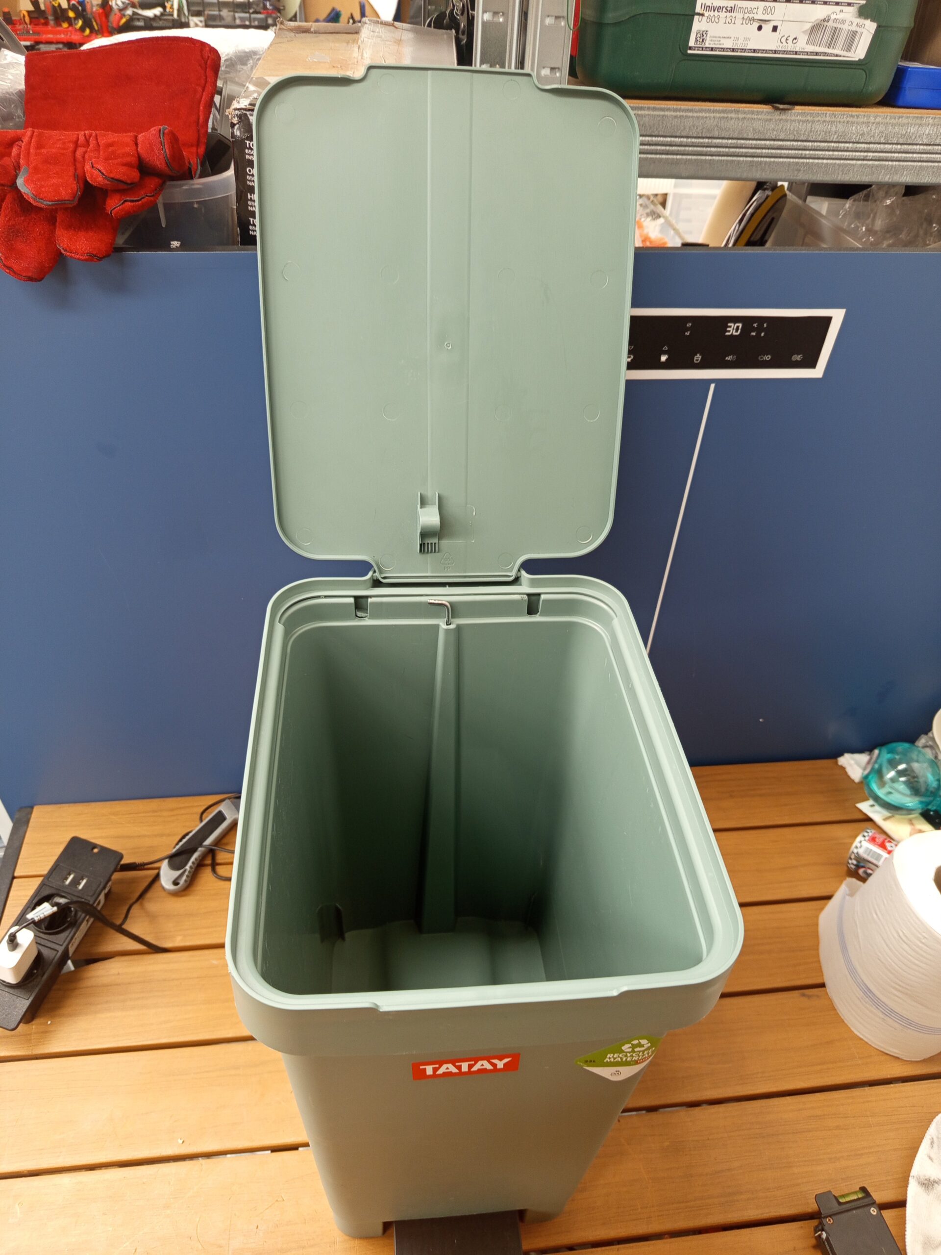 Tatay Papelera de reciclaje Smart 25L. - Imagen 5