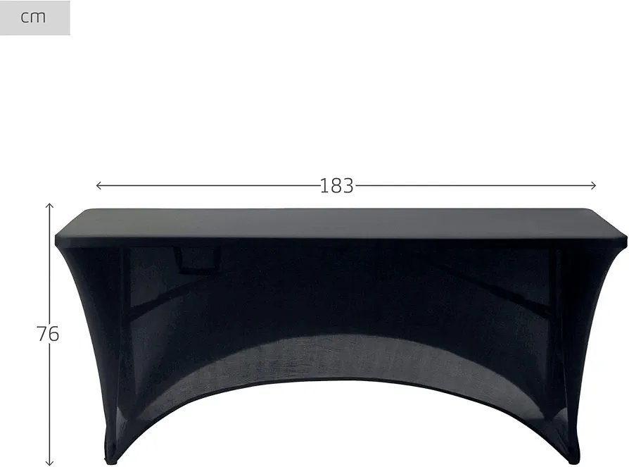 Funda mesa jardín - 180 x 76 x 76 - AKTIVE - Imagen 2