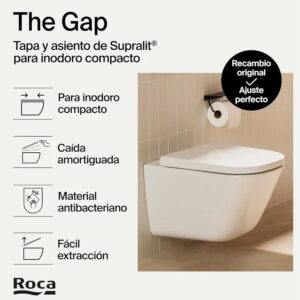 Tapa y asiento de Supralit - The Gap - Roca