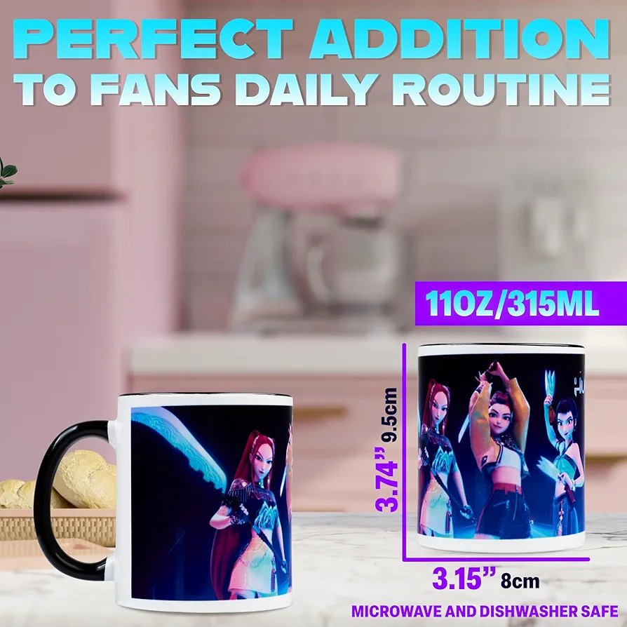 Taza Ceramica - Huntrix - KPop Demon Hunters - Imagen 2