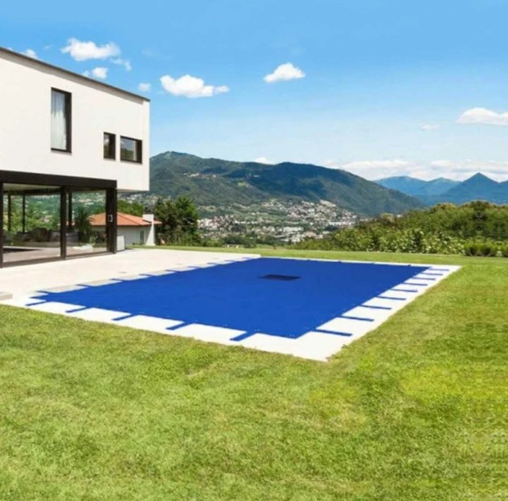TECPLAST PO155RG - Lona rectangular para piscina (6 x 10 m),