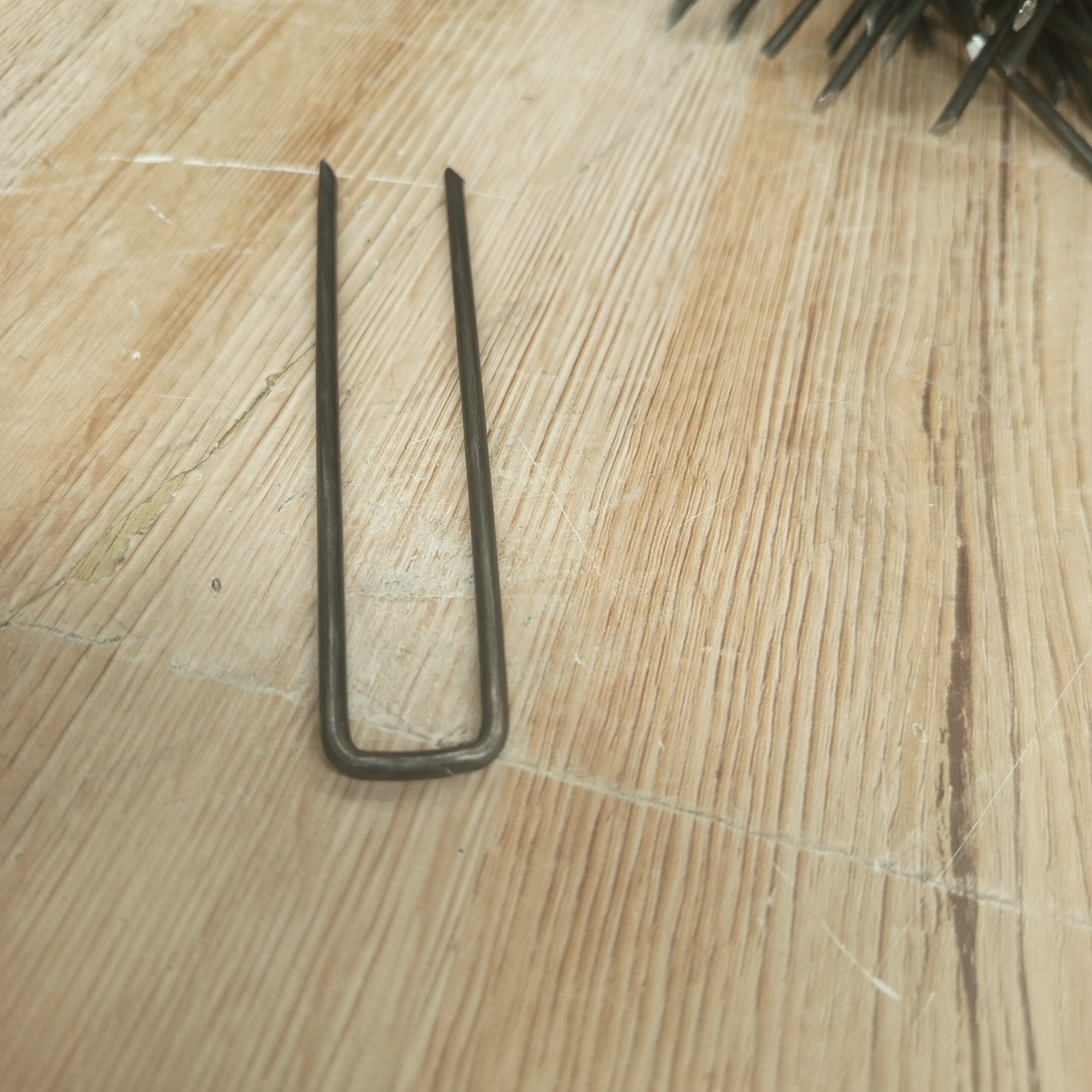 100 Grapas de sujeción de Metal - GardenMate. - Imagen 6