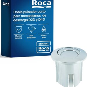 Pulsador Doble corto - AH0001800R - ROCA