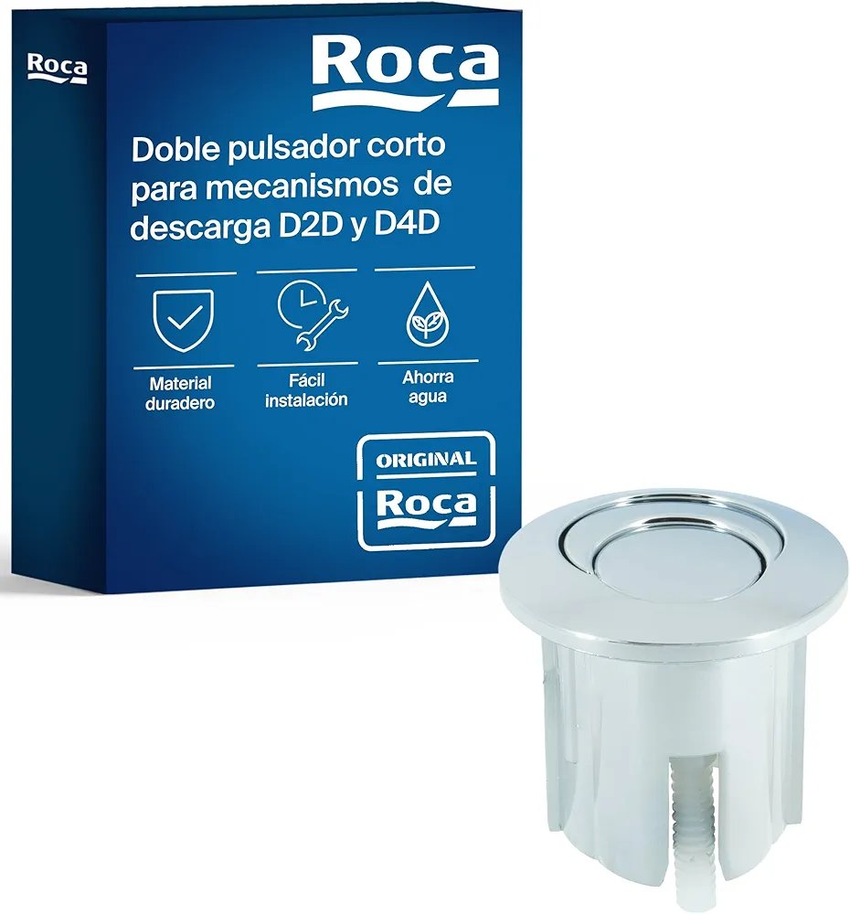 Pulsador Doble corto - AH0001800R - ROCA