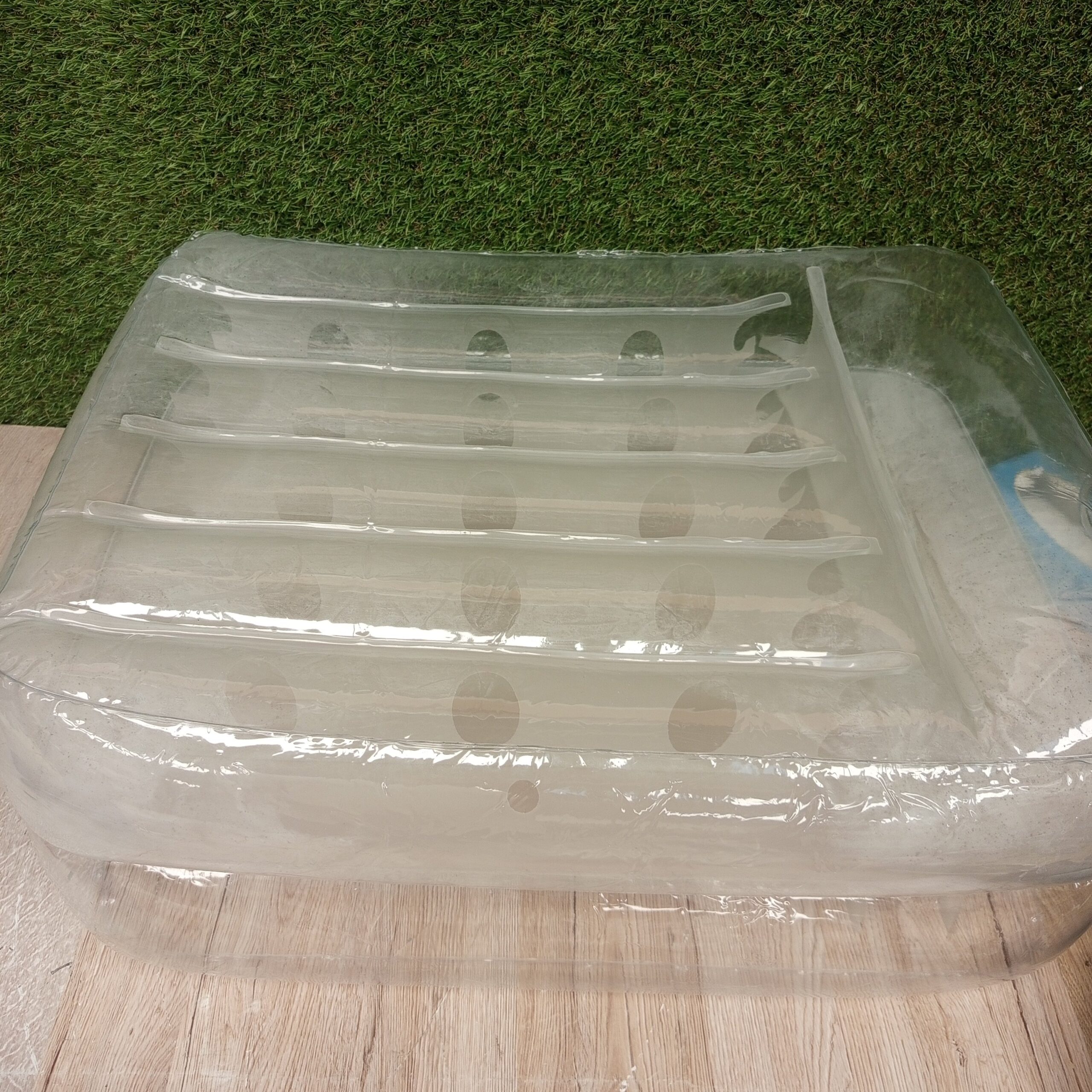 2 Colchonetas Inflable Transparente 52x70 cm - Imagen 6