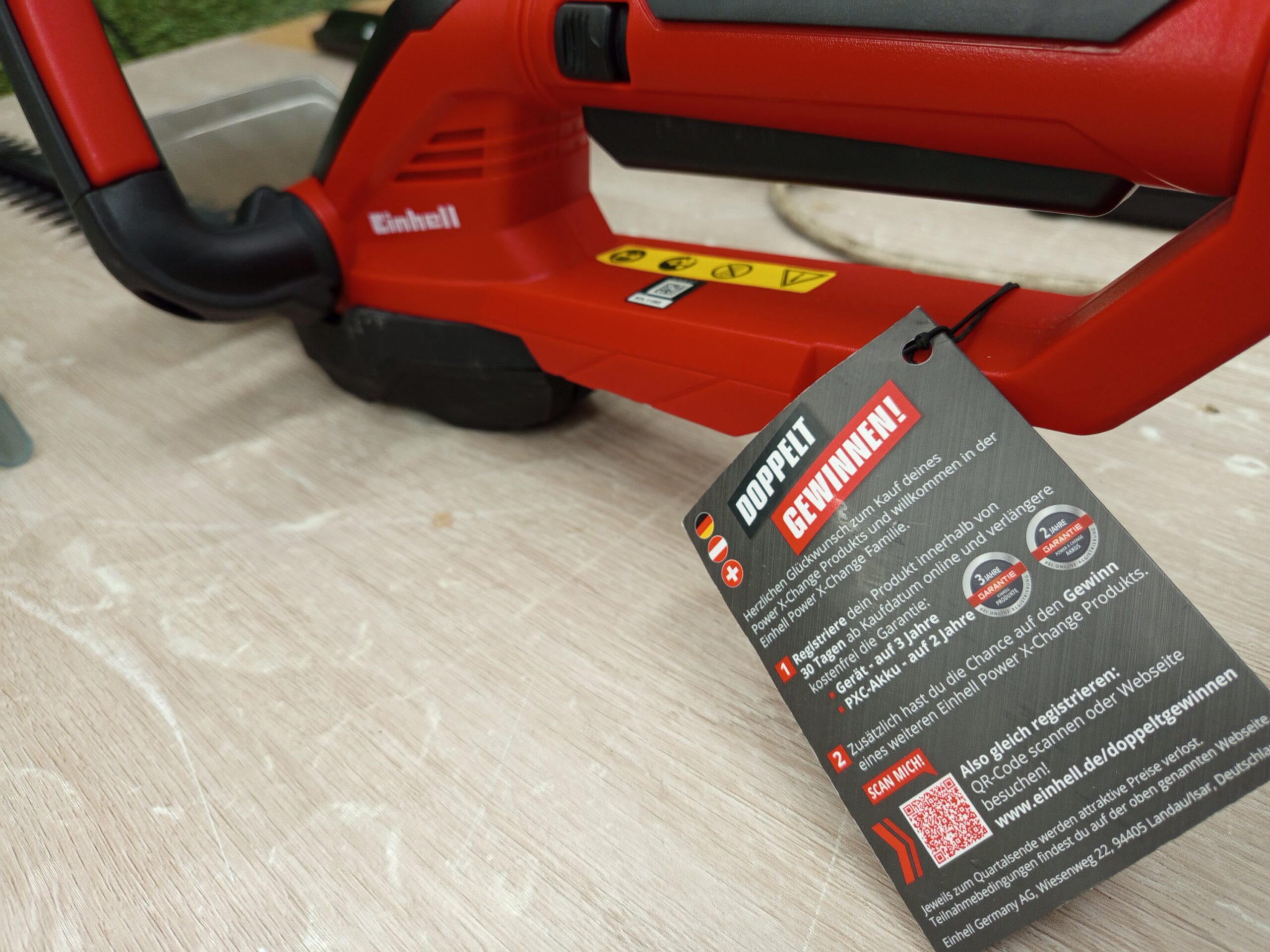 Einhell Cortasetos con batería GC-CH 1855/1 Li Kit Power - Imagen 3