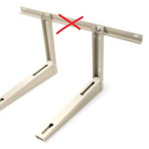 Soporte Para Aire Acondicionado Unidad Externa Hasta 200 Kg