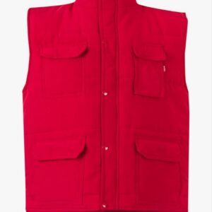 VELILLA 108; Chaleco acolchado multibolsillos