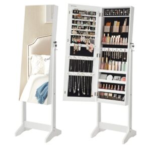 SONGMICS Espejo Joyero JJC002W01