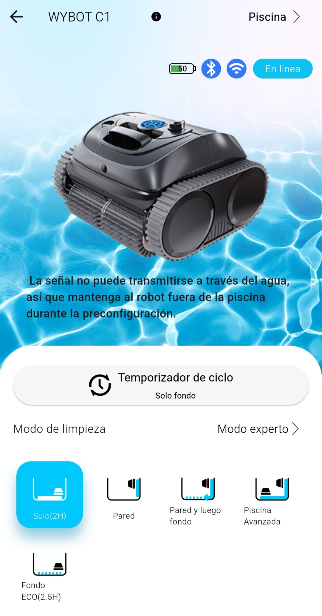 WYBOT C1 Robot Limpiafondos Piscina con Planificación - Imagen 4