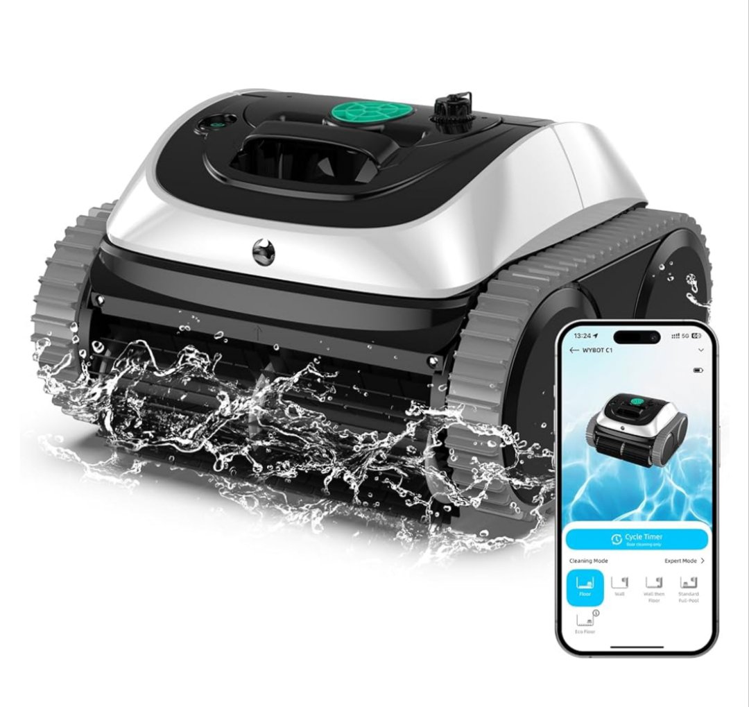 WYBOT C1 Robot Limpiafondos Piscina con Planificación