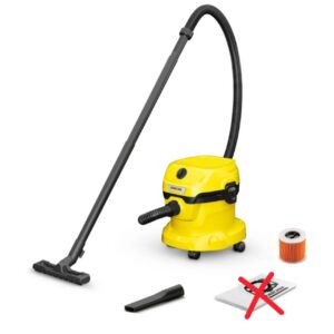 KÄRCHER, Aspirador en seco y húmedo WD 2 Plus