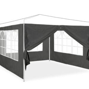 Relaxdays Set de 4 Laterales Carpa