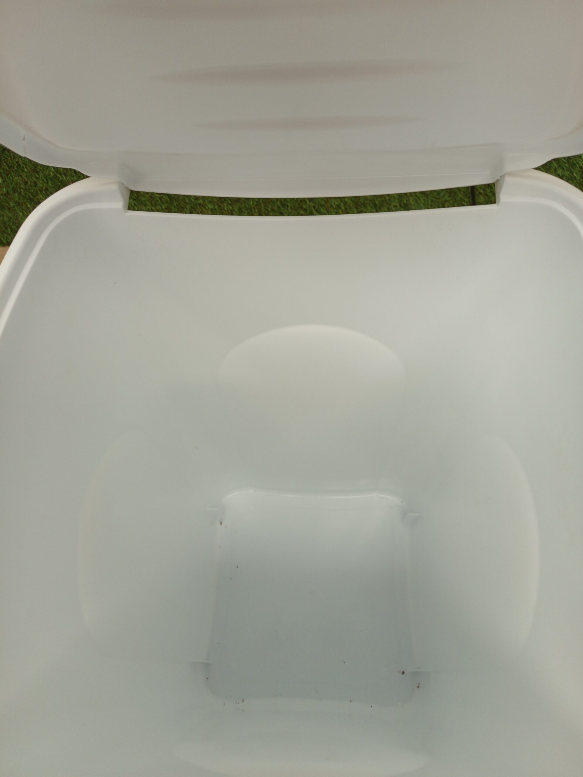Stefanplast – Cubo de Basura, 50 L, Color Blanco - Imagen 2