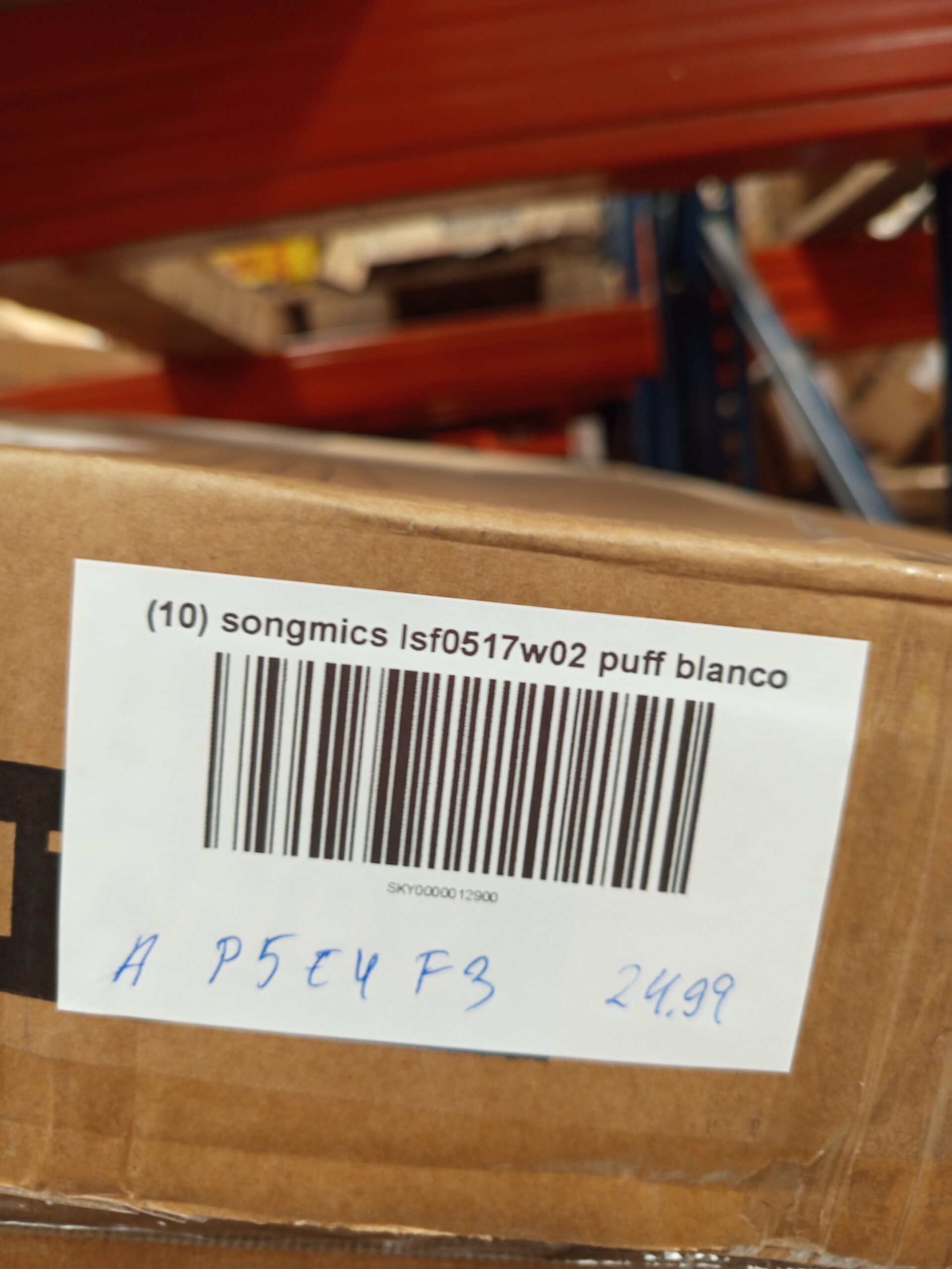 SONGMICS Puff Almacenaje LSF0517W02 - Imagen 5