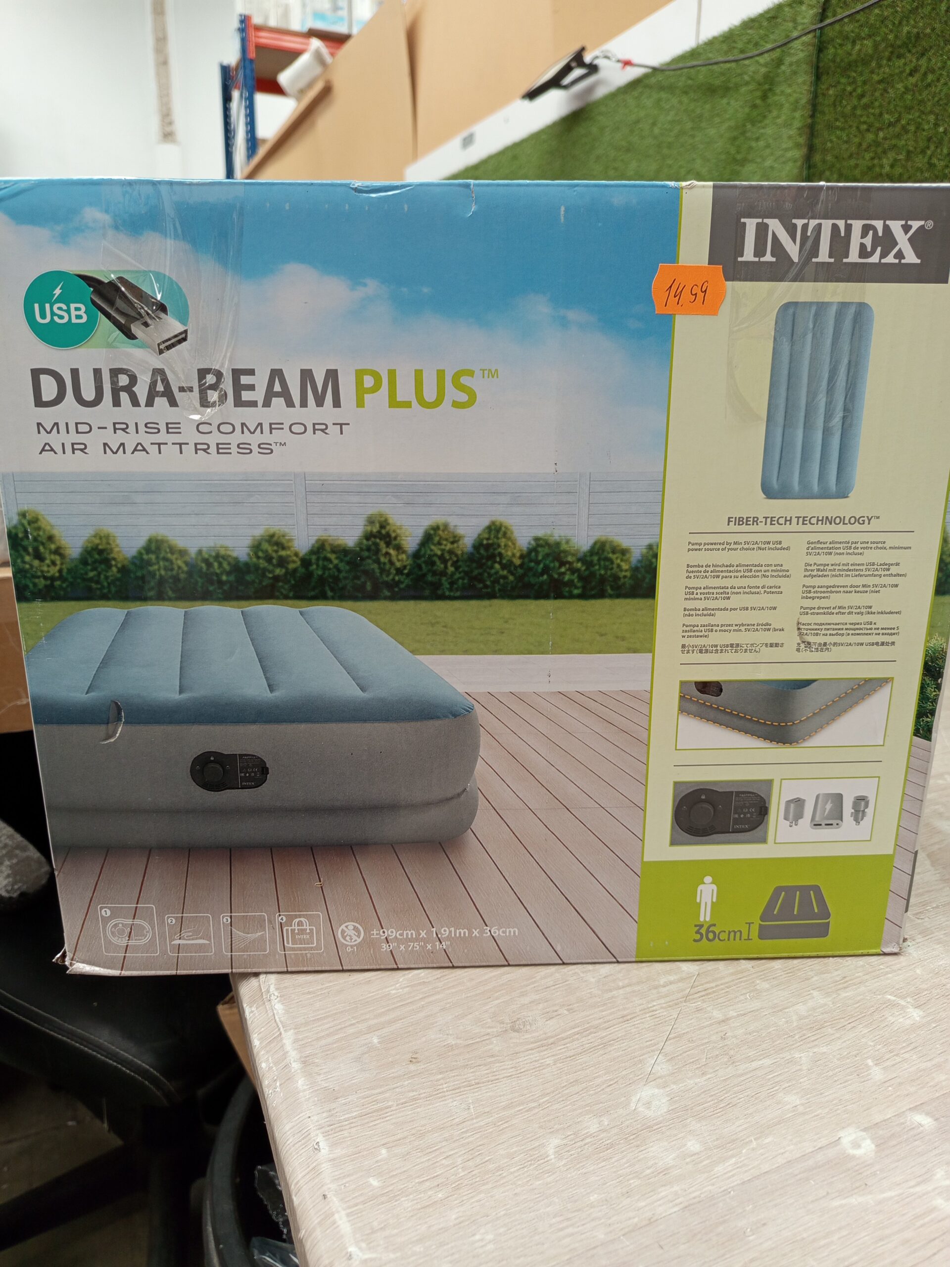 Intex 64157 Colchón Hinchable Individual - Imagen 4