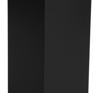 Soporte para paraguas Versa negro, 53 x 21 x 21 cm