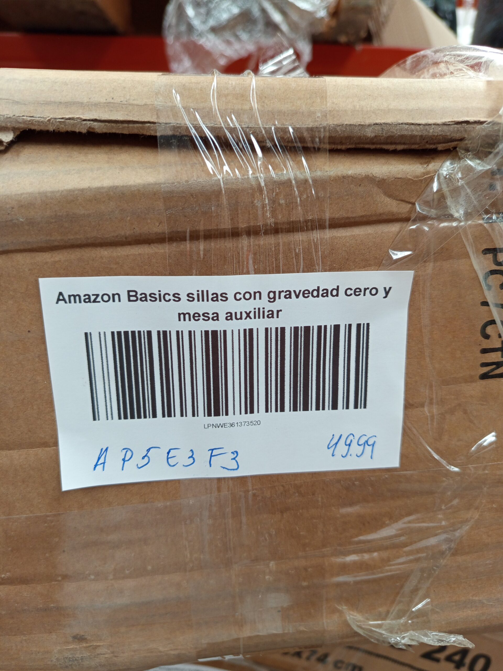 Amazon Basics sillas con gravedad cero y mesa - Imagen 2