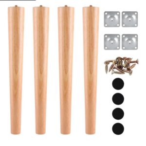 CYEER 4 patas de madera para muebles.