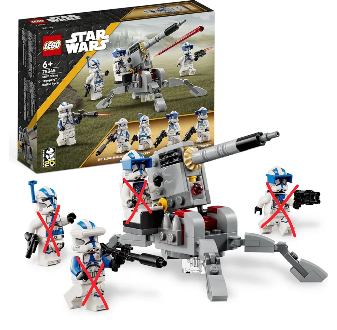 LEGO Star Wars 75345 Pack de Combate