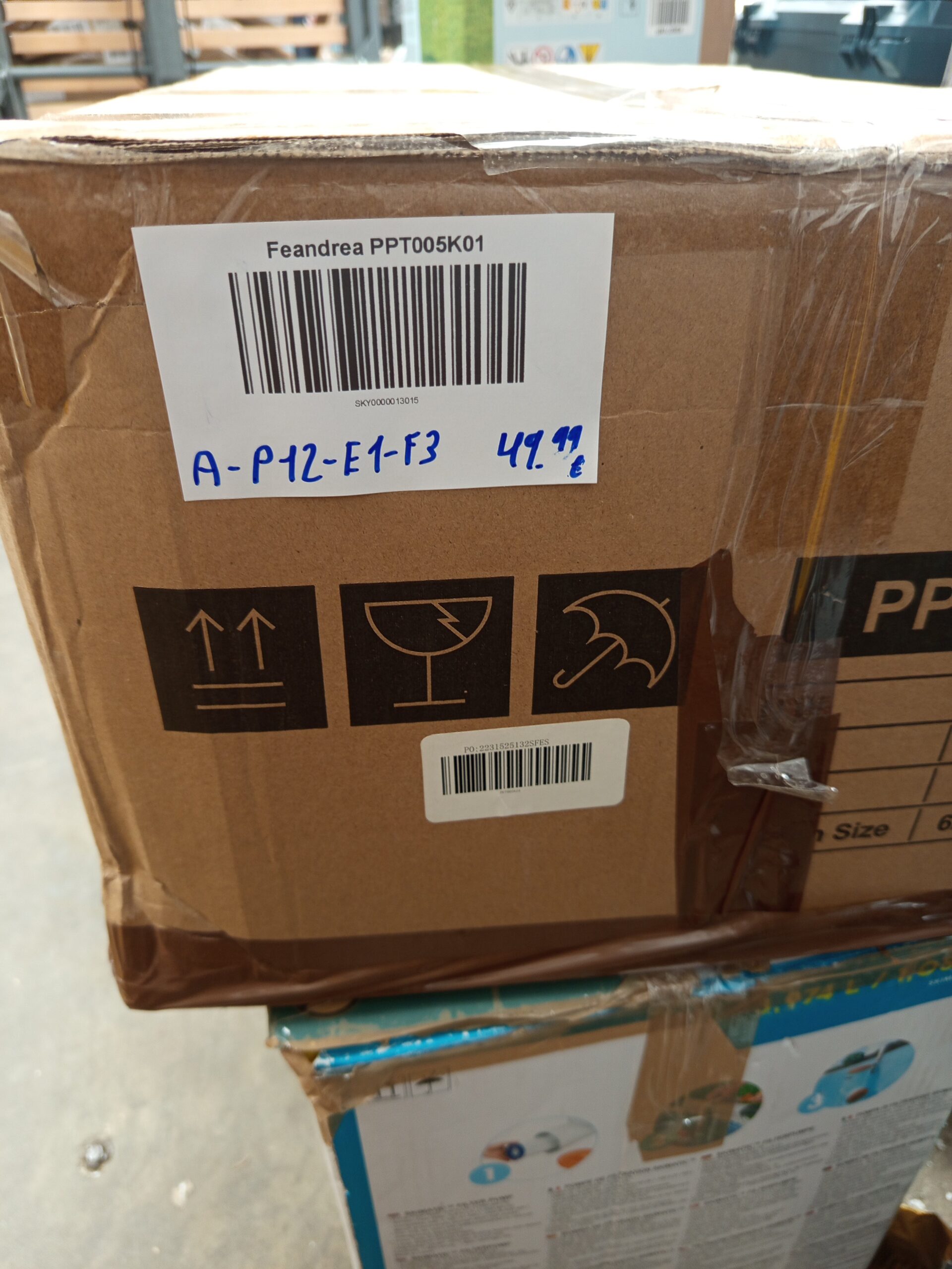 Feandrea PPT005K01 Caja de Arena de Acero Inoxidable para Gatos - Imagen 8