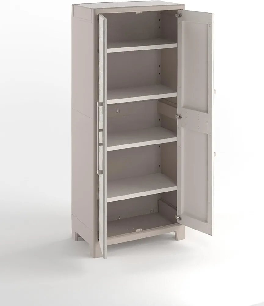 Keter Armario Gulliver Alto beige/arena - Imagen 3