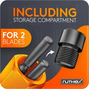 Ruthex Desbarbador acero inoxidable - ideal para impresión 3D