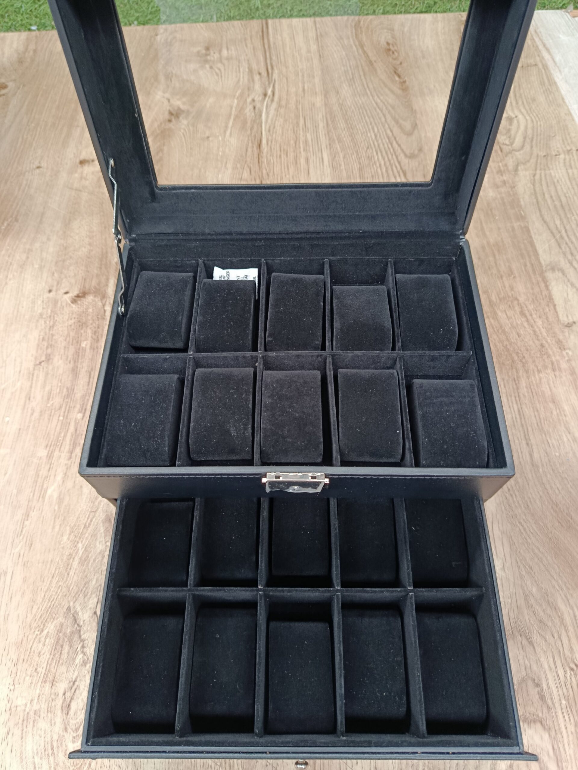 Uten Caja de Relojes con 20 Compartimentos - Imagen 6