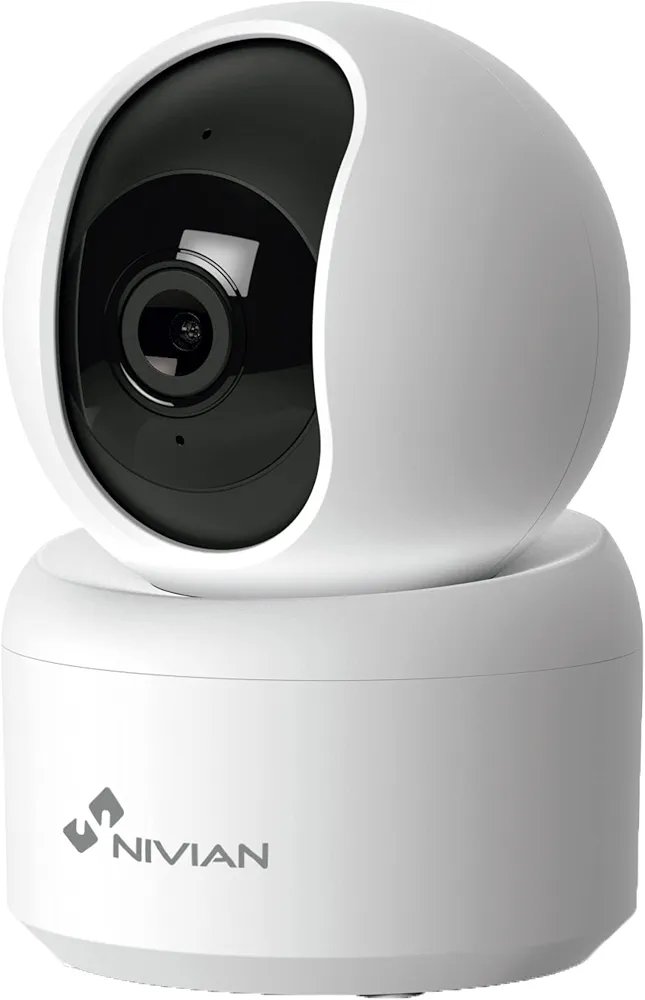 NIVIAN Cámara de vigilancia Interior Domo 360=