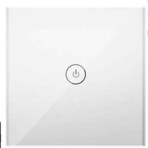 Meross Interruptor de Pared Táctil WiFi, 2 Vías, 1 Canal