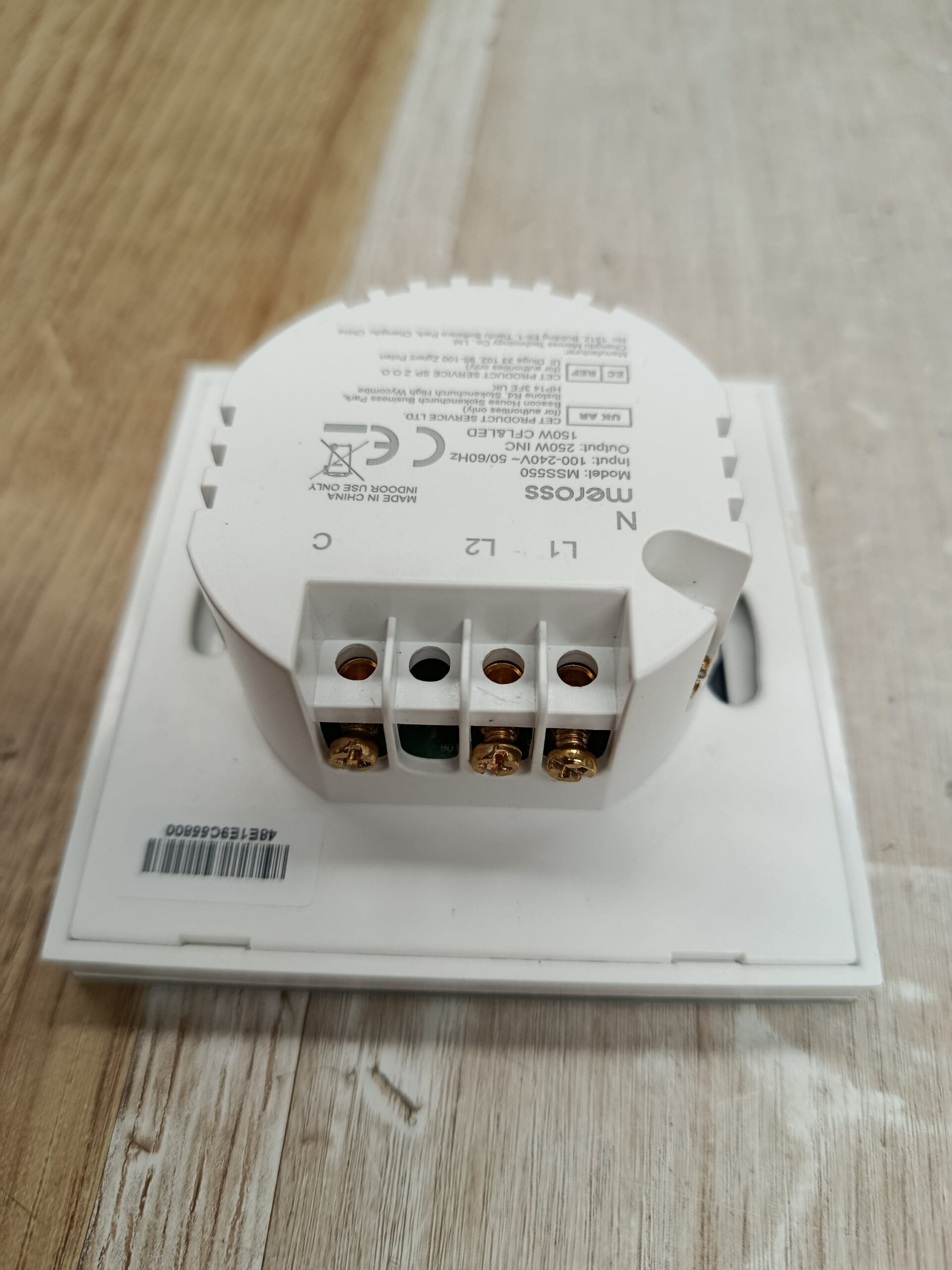 Meross Interruptor de Pared Táctil WiFi, 2 Vías, 1 Canal - Imagen 3